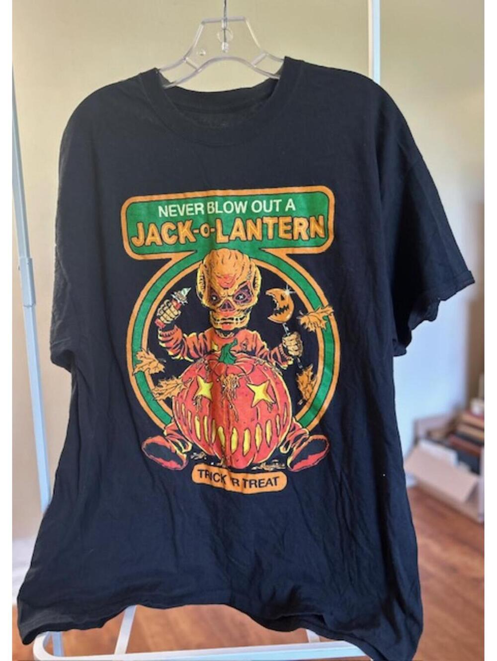 Trick 'r Treat Never Blow Out a Jack-O-Lantern Graphic TShit